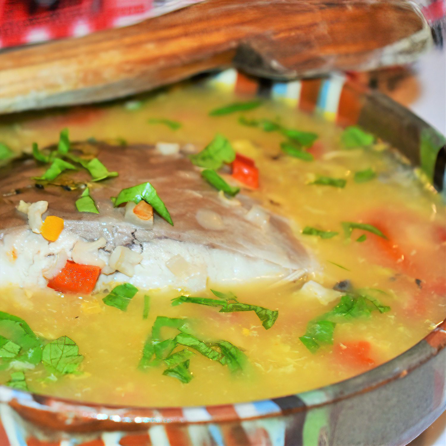 Borș de pește la oală - 2.8 kg (8 porții)
